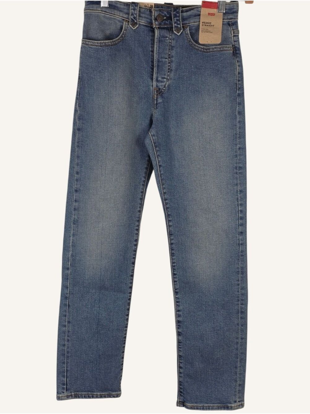 Levi’s Wedgie Straight Jeans 27x28 High Rise Button Fly NWT